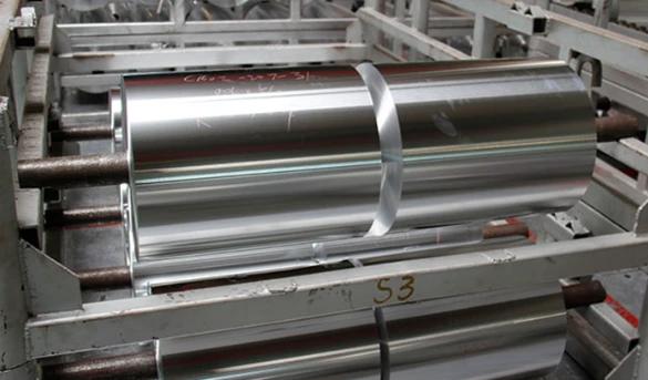 10 Micron Aluminum Foil Jumbo Roll Food Grade 10 Micron Aluminum Foil Jumbo Roll Food Grade